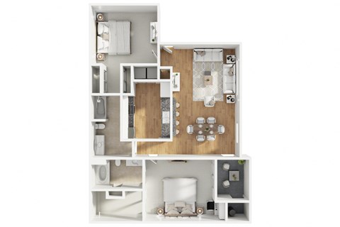 The Haven Floor Plan at The Pavilions by Picerne, Las Vegas, Nevada